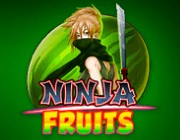 Онлайн аппарат Ninja Fruits: вращай фрукты и получай деньги